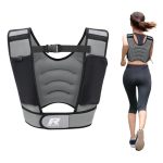 Ritfit Weighted Vest 4LB 8LB 10LB 12LB 15LB 20LB Weight Vest With Reflective Stripes Weight Vest Adjustable For Women And Men Wo