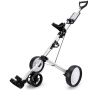 Aluminum Alloy Golf Carts Foldable Golf Pull Cart - 4 Wheel Golf Pull Cart