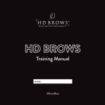 HD Brows Original Manual