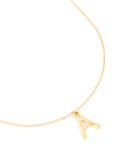 Waterproof Gold Plated Stainless Steel Oval Cubic Zirconia Pendant Necklace
