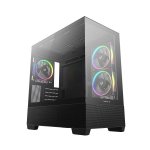 Deepcool CG380 3F Panoramic Micro-atx Tempered Glass Argb Gaming Chassis