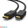 UGreen 2M Displayport Male To HDMI Male 4K@30HZ Cable Black