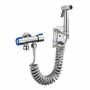 304 Stainless Steel Toilet Bidet Spray Gun Kit With 2-WAY Valve & 2M Hose
