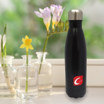 500ML Black Stainless Steel Sports Bottle SGN279