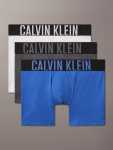 Calvin Klein 3PK Boxer Brief Underwear Blue Multi - XL Blue