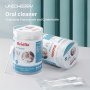 30PCS Tongue Cleaners Gauze Toothbrush Disposable Oral Cleaner Family Daily Care Toothbrush Oral Cleaning Stick