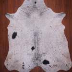 As Grade Nguni Hide 616 Black white XL - Extra Large Black white Speckled