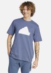 Adidas Performance Future Icons Bos Tee- Mid Blue