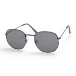 Black Square Smoke Sunglasses