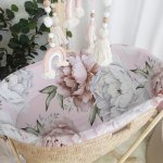 Moses Basket Liner And Fitted Sheet Only Big Peoni Liner And Fitted Sheet