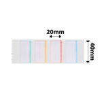 NB296 - - D11 D101 D110 H1S - 14X40MM - 160 Nice To Meet You Labels