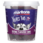 Marltons Semi Moist Biltong Strips Tub 4 X 500G - Mica Online
