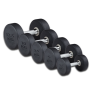 Alphastate Round Pu Dumbbell Set 2.5-30KG