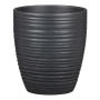Scheurich Ceramic Plant Pot Graphite Stone 14CM