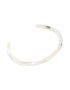 Mens Waterproof Stainless Steel Square Twist Cuff Bracelet