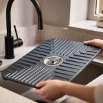 Joseph Joseph Sinkshield Sink Protector Grey In Large Small - Large
