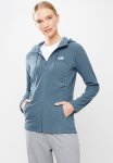 W Mezzaluna Full Zip Hoodie - Blue