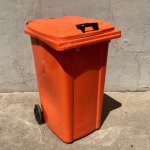 Wheelie Bin 240 Orange