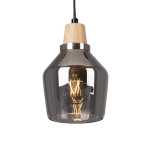 Tallinn Glass Pendant Light Smoke