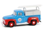 Greenlight – 1:64 1956 Ford F-100 With Tool Boxes & Ladders – Chevr Edition Series 1