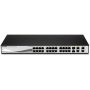 D-Link DES-1210-28 Web Smart 24-PORT Fast Ethernet Switch- Used- Good Condition