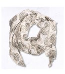 Swirl Print Scarf - Stone Free