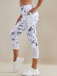Women's High Waist Skinny Casual Sports Yoga Leggings With Side Pocket Women's Sportswear & Clothing