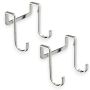 Minimalist Cabinero Stainless Steel Kitchen Over The Cupboard Utensil Hook