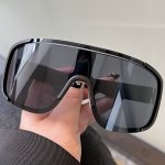 Jinqi Unisex Uv Protection Sports Glasses For Climbing Running Tennis - Casual Full Rim PC Frame With Ac Silver Lens For Fashion