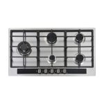 Falco S steel Gas Hob 90CM FAL-SSGH-90
