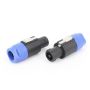 4PCS Loudspeaker Connectors Xlr Speaker Plugs For Audio Equipment Easy