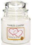 Candle Snow In Love Medium Jar