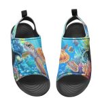 Pointodoor Kids Water Shoes Boys Girls Sport Athletic Outdoor Sandals Lightweight Summer Sandals Adjustable Hook And Loop Underw