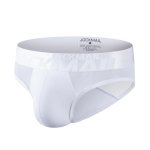 Jockmail See-through Monochromatic Brief - White