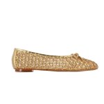 Flat Pumps -gold