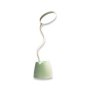 LED Rechargeable Desk Reading Lamp With Phone Holder Green