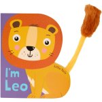 Mega Magazine Little Tails I'm Leo The Lion Board Book With Plush Tail