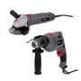 Power Plus Combo Impact Drill 600W And Angle Grinder 650W