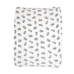 Babes & Kids Little Acorn 2 In 1 Moses Basket Fitted Sheet Changing Mat Cover - Zebras