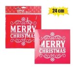 Xmas Stationery Stencil 24CM Marketplace Brits Bros
