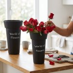 European French Style Flower Bucket Planter Pot