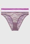 Calvin Klein Plus Bikini 3 Pack - Dahlia vintage Violet white
