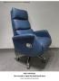 Italian Modern Lift Office Chair Blue