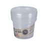 Food Storage Containers - With Lids - 500ML - 4 Piece - 20 Pack