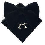 Mens Pre-tied Bow Tie Tuxedo Oversized Velvet Bowties Combo Sets