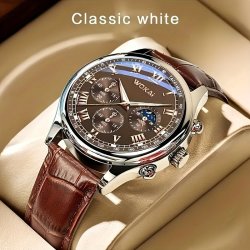 Casual Fashion Business Quartz Wrist Watch Sports Casual Men's Accessories