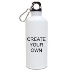 White Plain 650ML Printable Sublimation Water Bottle flask