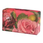 The English Soap Company Royal Botanical Gardens Kew Wrapped Soap Bar Summer Rose Scent 240G