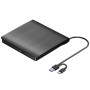 External Cd/dvd Drive Burner Rom DVD Player Portable Cd Reader
