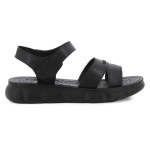 Pierre Cardin Velcro Strappy Sandal - Black - 8